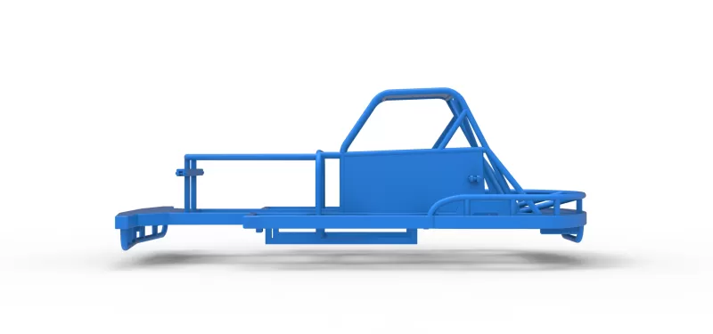 Frame of New Zealand Vintage Stock car Scale 1:25 - Model preview 7