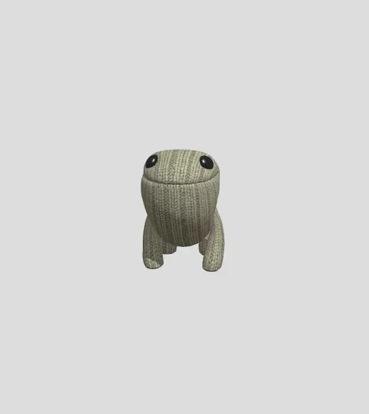 Little Big Planet 3 Odd Sock - Model preview 2