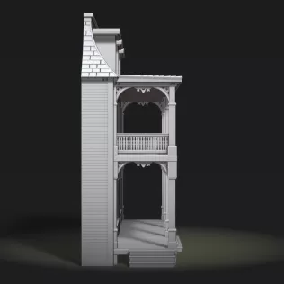 Greenfield General Store Facade - Model thumbnail 6