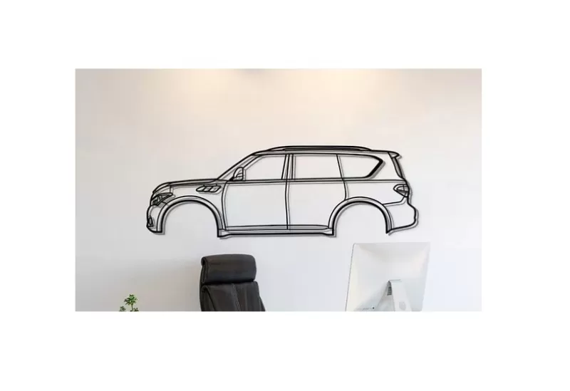 Infiniti - QX80 Wall Art - Model preview 1