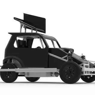New Zealand Ministock car Version 3 Scale 1:25 - Model thumbnail 25