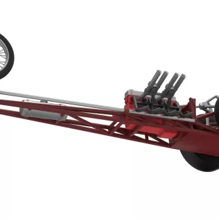 Vintage Front engine dragster Base Version 6 Scale 1:25 - Model thumbnail 3