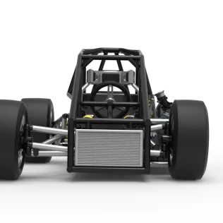 Three Quarter Midget Base Scale 1:25 - Model thumbnail 7