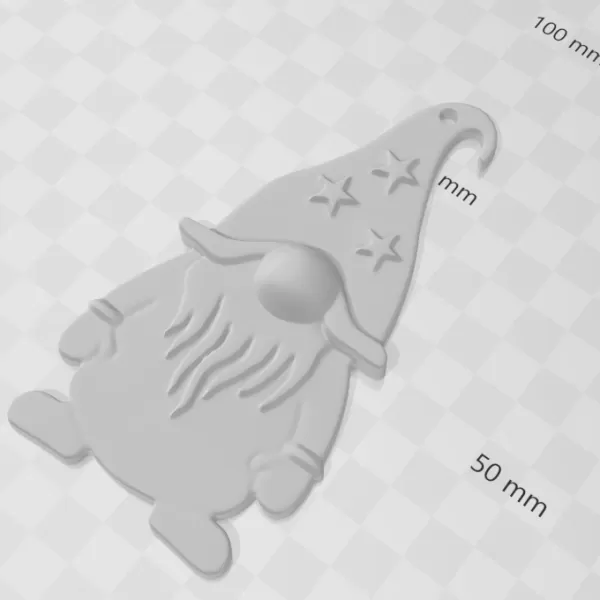 Multicolored gnome (bambulab) - Model preview 3