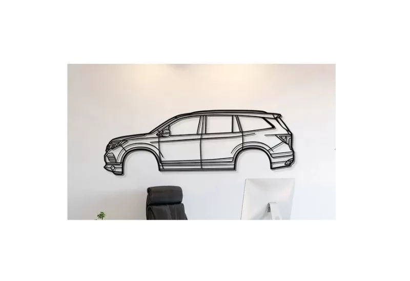Honda - Pilot 2016 Wall Art - Model preview 1