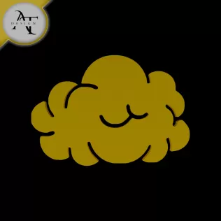 Simple Cloud Symbol - 2D Art