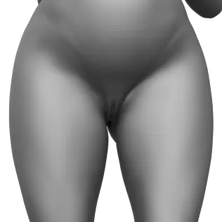 Beautiful Pregnant Woman 3D Print Model - Model thumbnail 2