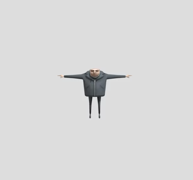 Mobile ugandan knuckle simulador gru - Model preview 1