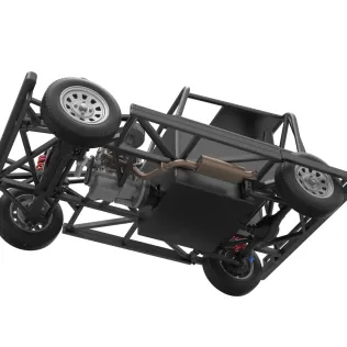 New Zealand Ministock car Base Scale 1:25 - Model thumbnail 3