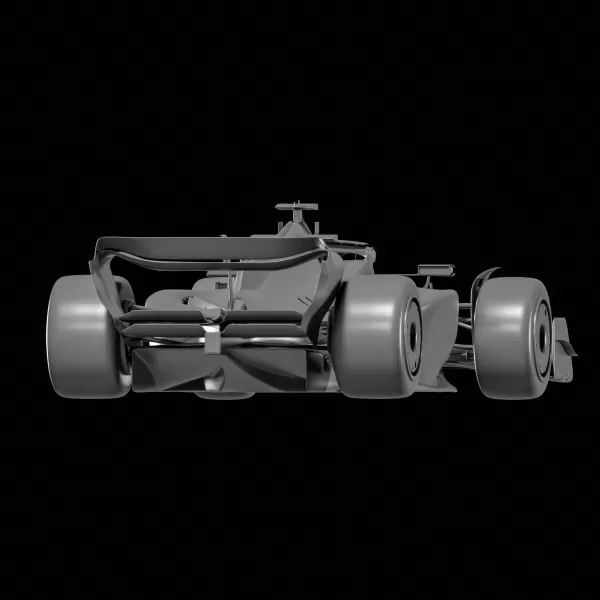 2023 Ferrari Formula 1 Car SF-23 STL File for 3D Printing - Model preview 3