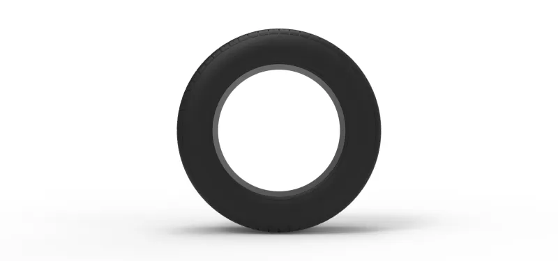Race tire 8 Scale 1:25 - Model preview 5