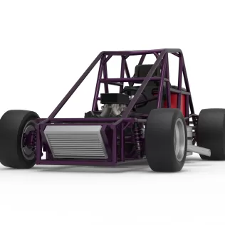 Experimental Pavement Silver Crown Car Base Version 2 Scale 1:25 - Model thumbnail 6