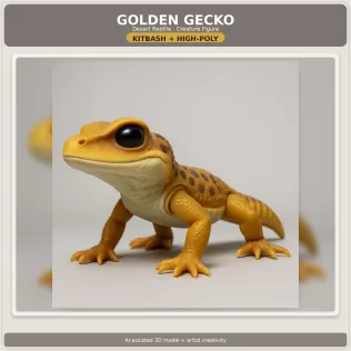 Kitbash Creature Collection – High-Poly Character Figure Pack - Model thumbnail 6