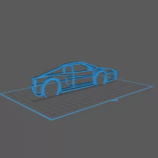 Ferrari - 512 TR Wall Art - Model thumbnail 1