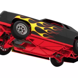 IMCA Stock car Version 2 Scale 1:25 - Model thumbnail 3