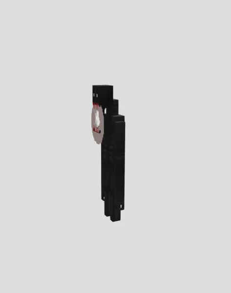 Red Teeth Man From The Fog - Model preview 2