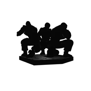 Three Street Fighters Action Scene - Model thumbnail 2