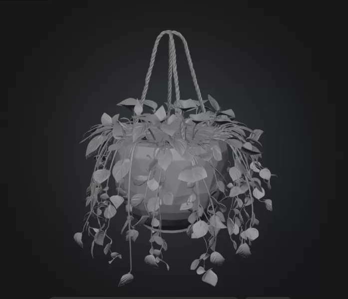 wall planter - Model preview 2