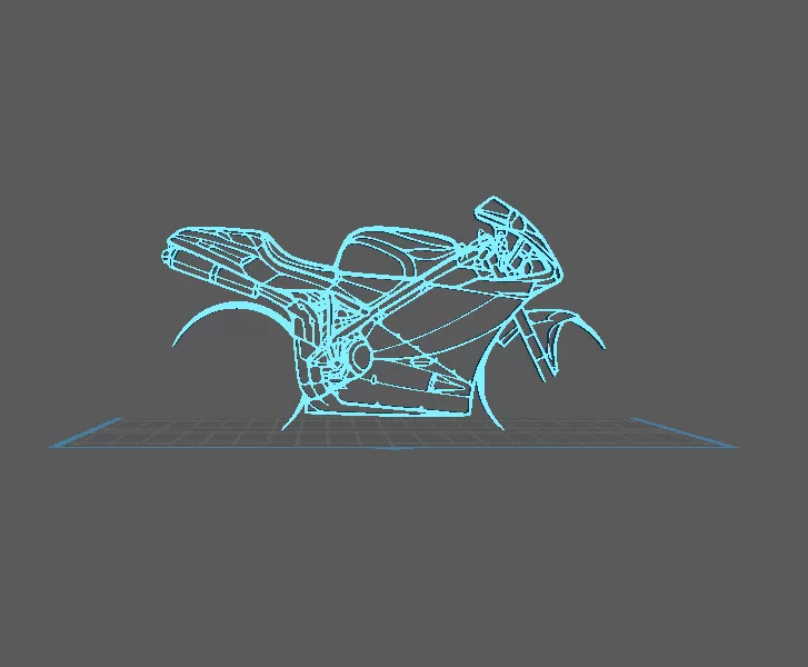 Ducati - 996 Wall Art - Model preview 2