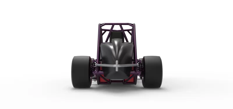 Experimental Pavement Silver Crown Car Base Version 2 Scale 1:25 - Model preview 16