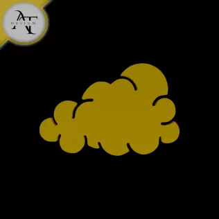 Simple Cloud Symbol - 2D Art