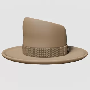 Wild West Hat Style #RoZ - Model thumbnail 6