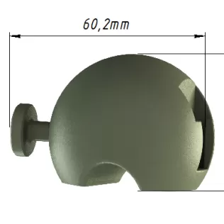 Smiling Modular Caterpillar – Flexible Articulated Fidget Toy - Model thumbnail 6