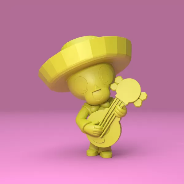 Poco (Original) - Brawl Stars - Model preview 3