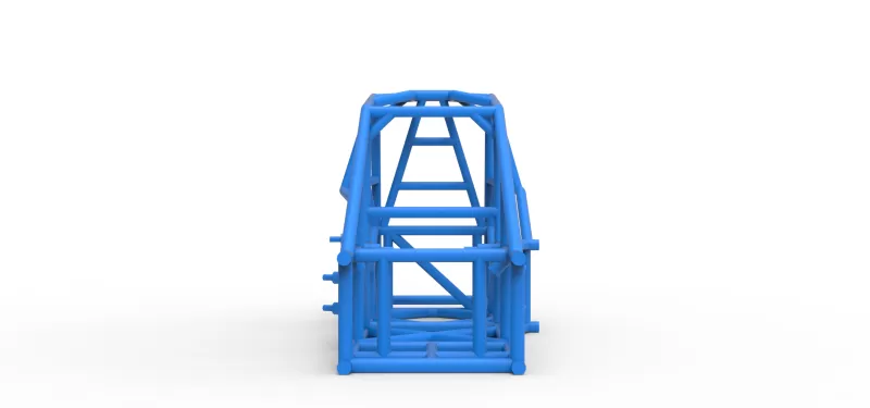 Frame of Three Quarter Midget Scale 1:25 - Model preview 5
