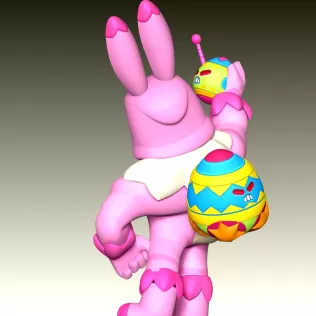 Bunny Grom - Brawl Stars - Model thumbnail 9