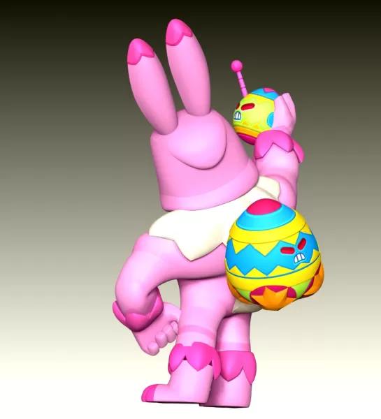 Bunny Grom - Brawl Stars - Model preview 9