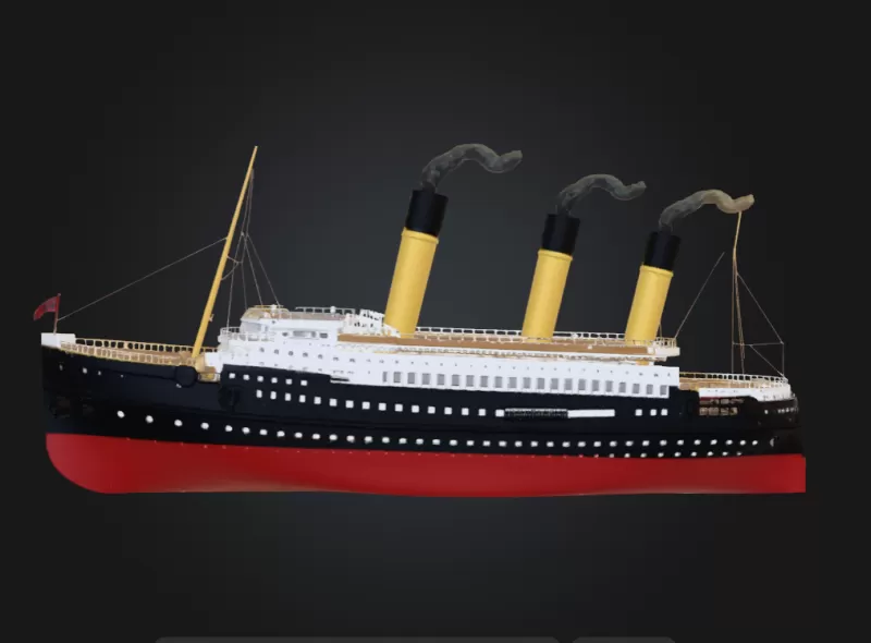 Titanic - Model preview 2
