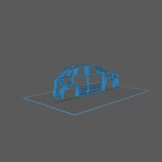 Audi - E-Tron Q4 Wall Art