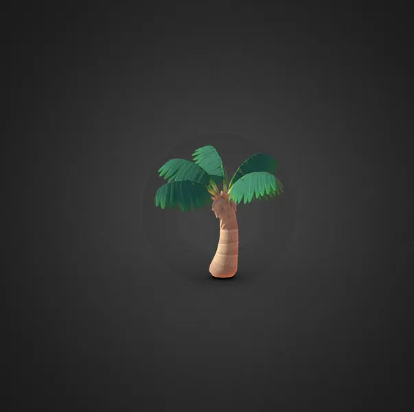 Palm Tree - Model preview 1
