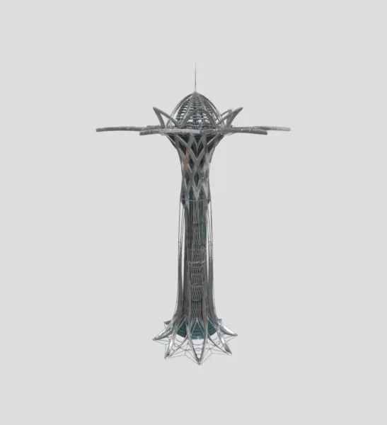 Starflower Spire - Model preview 1