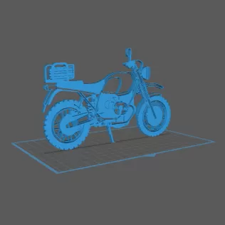 BMW - R80S Wall Art - Model thumbnail 1