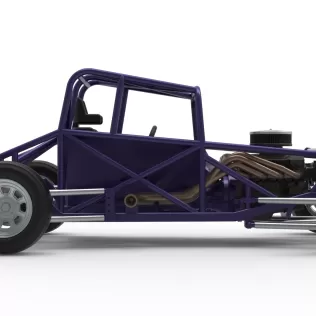 Canadian vintage modified stock car Base Scale 1:25 - Model thumbnail 22