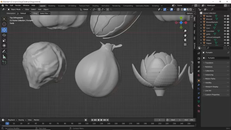 Garden Sign and Attachments - Model preview 15