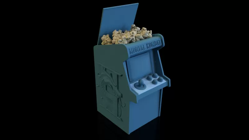 Mortal Kombat 2 popcorn maker - Model preview 3