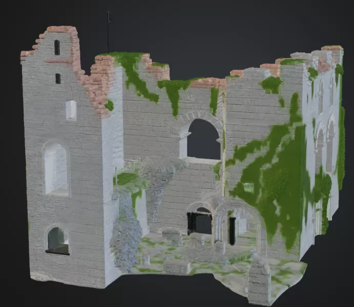Burgruine - Model preview 2