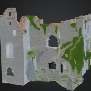 Burgruine - Model thumbnail 2
