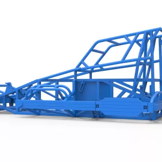 Frame of New Zealand Superstock car Version 4 Scale 1:25 - Model thumbnail 11