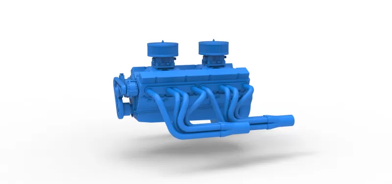 Engine V16 Scale 1:25 - Model preview 1