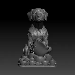 Zodiac Dog - Model thumbnail 3