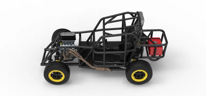 Mod Lite Race car Base Version 2 Scale 1:25 - Model preview 10