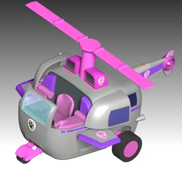 Skye Copter Paw Patrol - Model preview 3