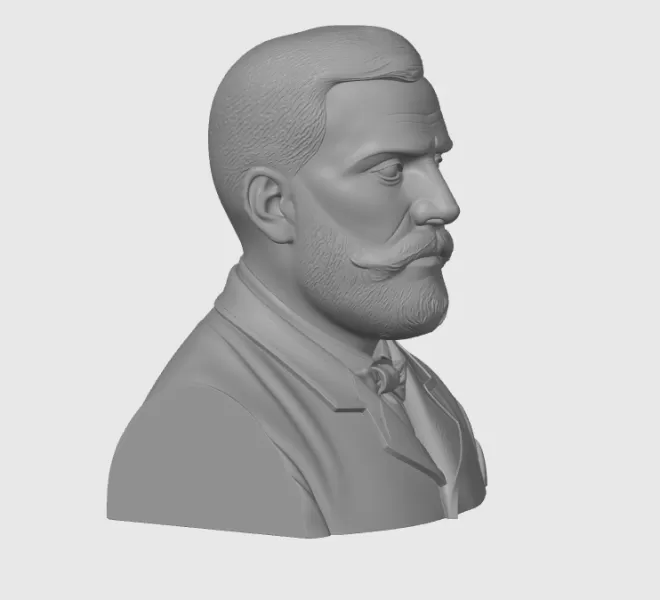 Zahari Stoyanov 3D STL (Захари Стоянов) - Model preview 4