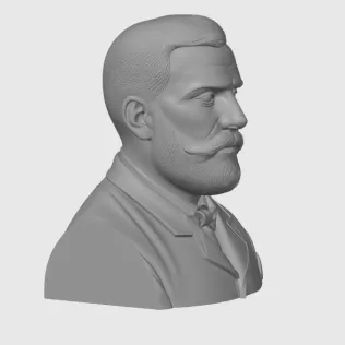 Zahari Stoyanov 3D STL (Захари Стоянов) - Model thumbnail 4