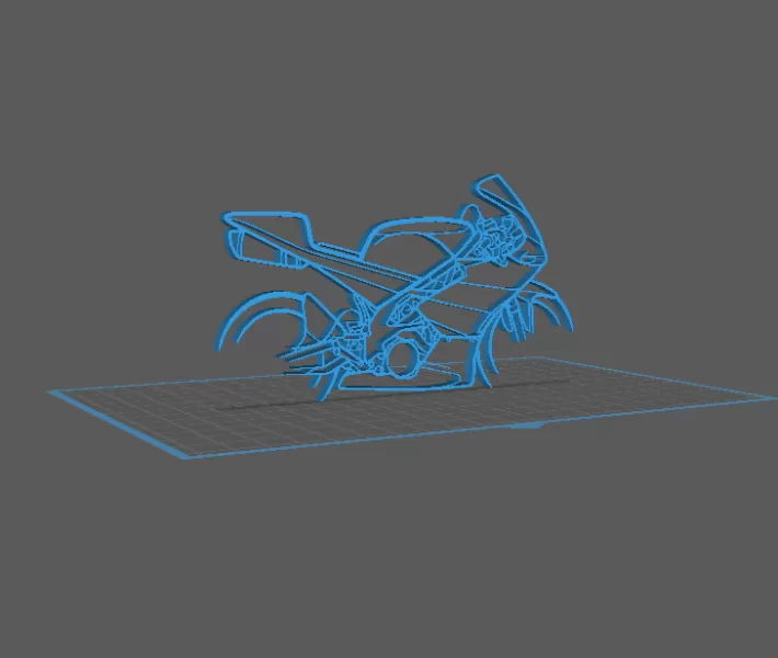 Aprilia - RRV 450 Wall Art - Model preview 2