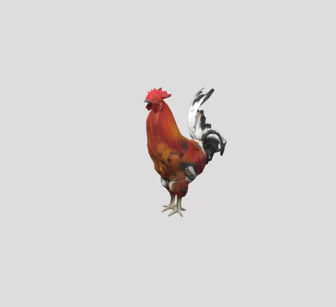 Majestic Rooster - Model preview 1